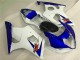 Blanco Azul Carenado Moto Suzuki GSXR 1000 K3 03-04 Blanco Azul Carenado Moto Suzuki GSXR 1000 K3 03-04