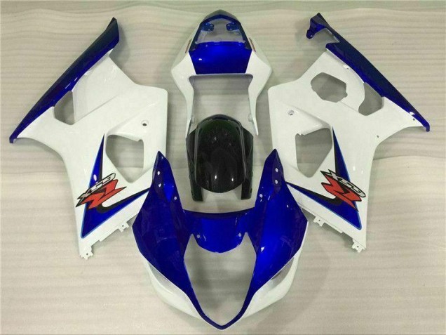 Blanco Azul Carenado Moto Suzuki GSXR 1000 K3 03-04 Blanco Azul Carenado Moto Suzuki GSXR 1000 K3 03-04