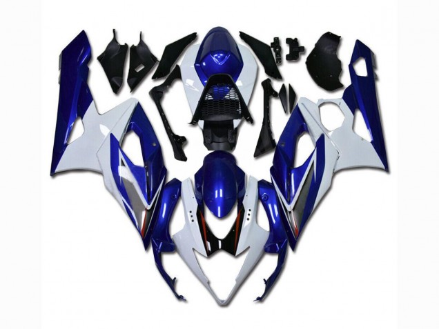 Blanco Azul Carenado Moto Suzuki GSXR 1000 K5 05-06 Blanco Azul Carenado Moto Suzuki GSXR 1000 K5 05-06