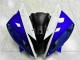 Blanco Azul Carrocería Motocicletas Yamaha R6 06-07 Blanco Azul Carrocería Motocicletas Yamaha R6 06-07