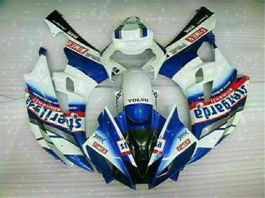 Blanco Azul Kit Completo Carenado Moto Yamaha R6 06-07