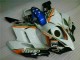 Blanco Azul Kits Completo Carenado Moto Honda CBR 1000 RR 04-05 Blanco Azul Kits Completo Carenado Moto Honda CBR 1000 RR 04-05