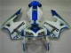 Blanco Azul Moto Plástica Honda CBR 600 RR 05-06 Blanco Azul Moto Plástica Honda CBR 600 RR 05-06