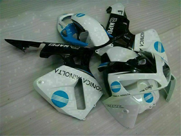 Blanco Azul Moto Plástico Honda CBR 600 RR 05-06 Blanco Azul Moto Plástico Honda CBR 600 RR 05-06