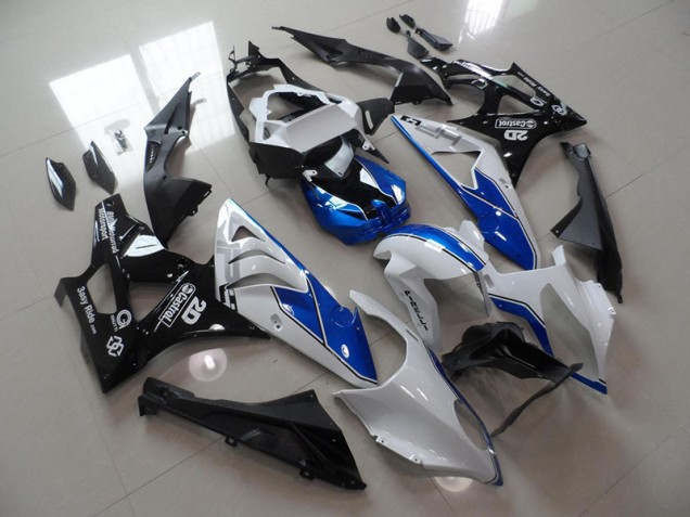 Blanco Azul Negro Carenado Moto BMW S1000RR 09-14 Blanco Azul Negro Carenado Moto BMW S1000RR 09-14