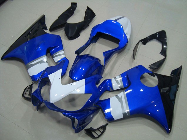Blanco Azul Negro Carenado Moto Honda CBR 600 F4i 01-03 Blanco Azul Negro Carenado Moto Honda CBR 600 F4i 01-03