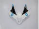 Blanco Azul Negro Carenado Moto Honda CBR 600 RR 07-08 Blanco Azul Negro Carenado Moto Honda CBR 600 RR 07-08