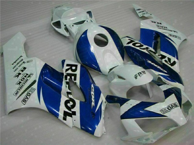 Blanco Azul Repsol Carenado Moto Honda CBR 1000 RR 04-05 Blanco Azul Repsol Carenado Moto Honda CBR 1000 RR 04-05