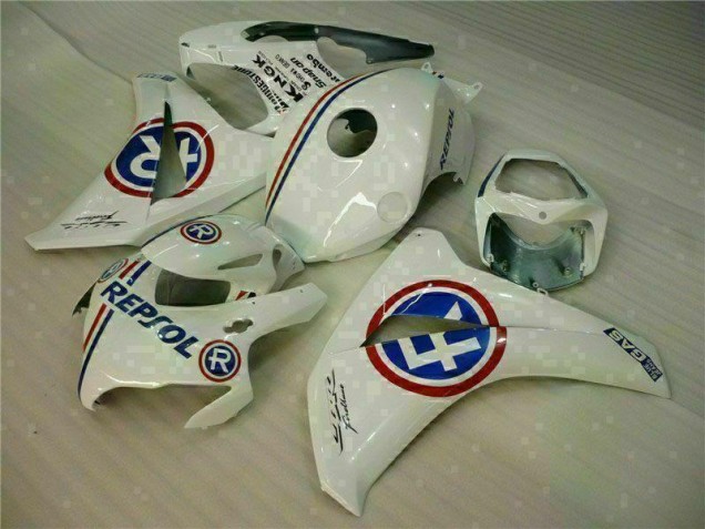 Blanco Azul Repsol Carrocería Motocicletas Honda CBR 1000 RR 08-11 Blanco Azul Repsol Carrocería Motocicletas Honda CBR 1000 RR 08-11