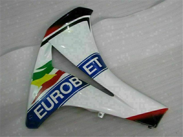 Blanco Azul Rojo Eurobet Lee Carenado Moto Honda CBR 1000 RR 08-11 Blanco Azul Rojo Eurobet Lee Carenado Moto Honda CBR 1000 RR 08-11