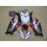 Blanco Azul Rojo Negro Carenado Moto BMW S1000R 17-18
