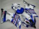 Blanco Azul Sterilgarda Volvo Carenado Moto Yamaha R6 08-16 Blanco Azul Sterilgarda Volvo Carenado Moto Yamaha R6 08-16