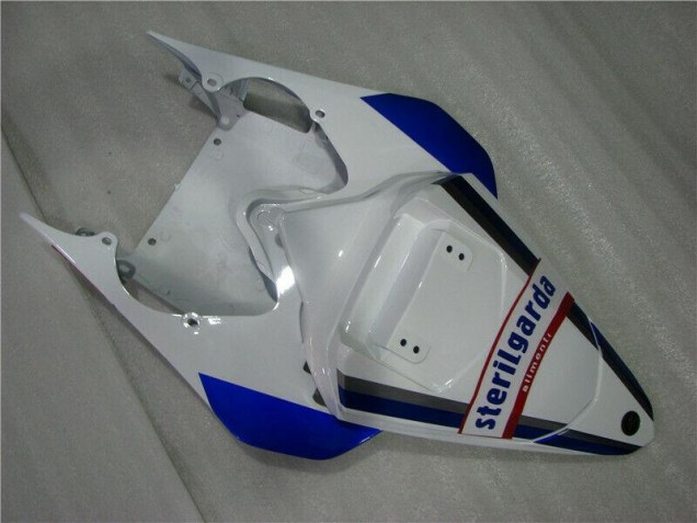 Blanco Azul Sterilgarda Volvo Carenado Moto Yamaha R6 08-16 Blanco Azul Sterilgarda Volvo Carenado Moto Yamaha R6 08-16