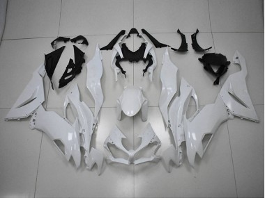 Blanco Carenado Moto Kawasaki ZX6R 19-23