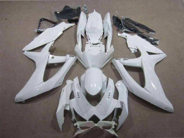 Blanco Carenado Moto Suzuki GSXR 600 K8 08-10 Blanco Carenado Moto Suzuki GSXR 600 K8 08-10