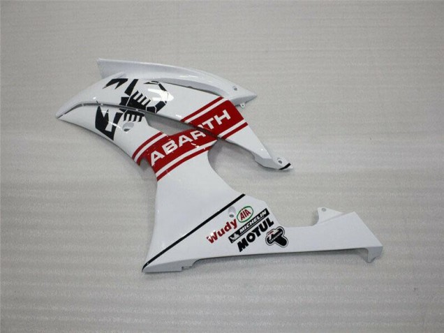 Blanco Carrocería Motocicletas Yamaha R6 08-16 Blanco Carrocería Motocicletas Yamaha R6 08-16
