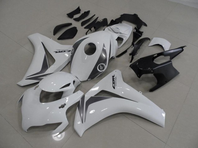 Blanco & Gris Carenado Moto Honda CBR 1000 RR 08-11 Blanco & Gris Carenado Moto Honda CBR 1000 RR 08-11