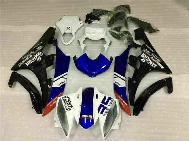 Blanco Kit ABS Carenado Motocicleta Yamaha R6 06-07 Blanco Kit ABS Carenado Motocicleta Yamaha R6 06-07