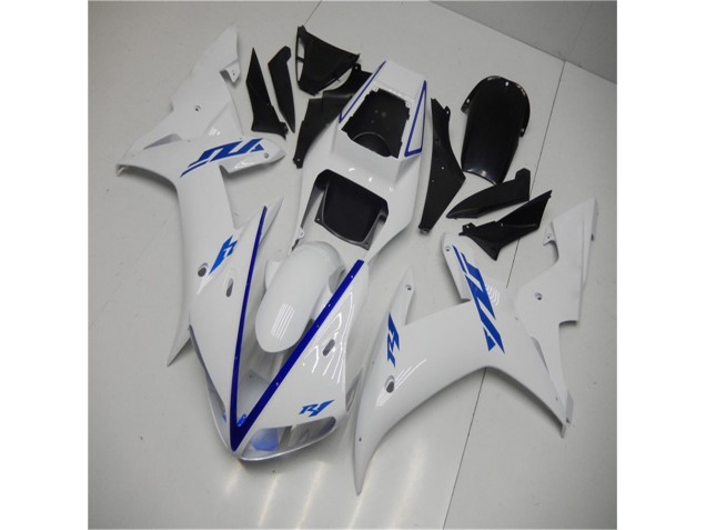 Blanco Kits Completo Carenado Moto Yamaha R1 02-03 Blanco Kits Completo Carenado Moto Yamaha R1 02-03