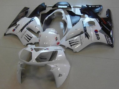 Blanco Monster Carenado Moto Kawasaki ZX12R 02-06