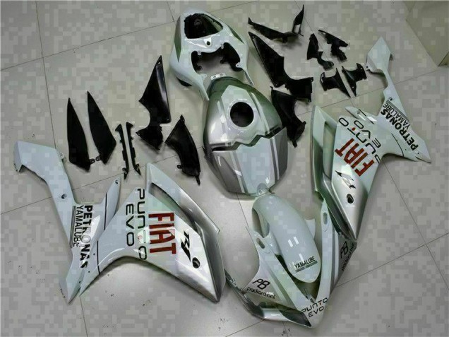 Blanco Moto Plástica Yamaha R1 07-08 Blanco Moto Plástica Yamaha R1 07-08