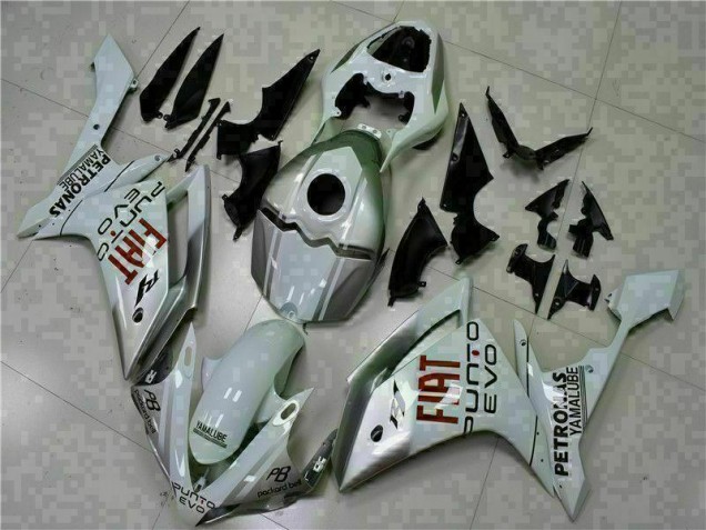 Blanco Moto Plástica Yamaha R1 07-08 Blanco Moto Plástica Yamaha R1 07-08