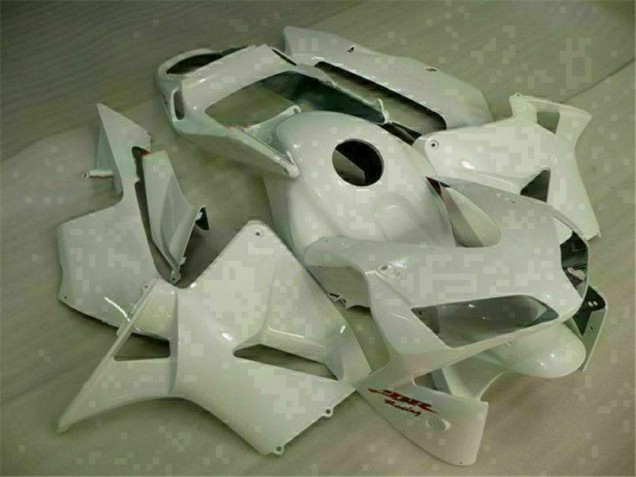 Blanco Moto Plástico Honda CBR 600 RR 03-04