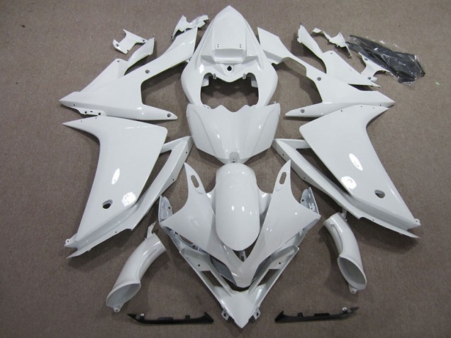 Blanco Moto Plástico Yamaha R1 07-08 Blanco Moto Plástico Yamaha R1 07-08