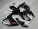 Blanco Negro ABS Moto Plástica Suzuki GSXR 600 / 750 K6 06-07 Blanco Negro ABS Moto Plástica Suzuki GSXR 600 / 750 K6 06-07