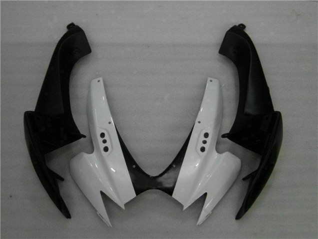 Blanco Negro ABS Moto Plástica Suzuki GSXR 600 / 750 K6 06-07 Blanco Negro ABS Moto Plástica Suzuki GSXR 600 / 750 K6 06-07