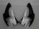 Blanco Negro ABS Moto Plástica Suzuki GSXR 600 / 750 K6 06-07 Blanco Negro ABS Moto Plástica Suzuki GSXR 600 / 750 K6 06-07