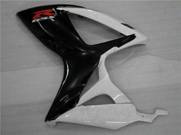 Blanco Negro ABS Moto Plástica Suzuki GSXR 600 / 750 K6 06-07 Blanco Negro ABS Moto Plástica Suzuki GSXR 600 / 750 K6 06-07
