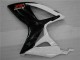 Blanco Negro ABS Moto Plástica Suzuki GSXR 600 / 750 K6 06-07 Blanco Negro ABS Moto Plástica Suzuki GSXR 600 / 750 K6 06-07