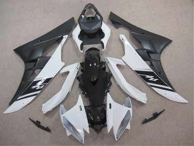 Blanco Negro ABS Moto Plástico Yamaha R6 06-07
