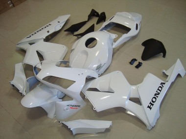 Blanco Negro Calcomanía Carenado Moto Honda CBR 600 RR 03-04