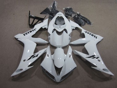 Blanco Negro Calcomanía Carenado Moto Yamaha R1 04-06