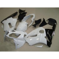Blanco Negro Carenado Moto Kawasaki ZX12R 02-06