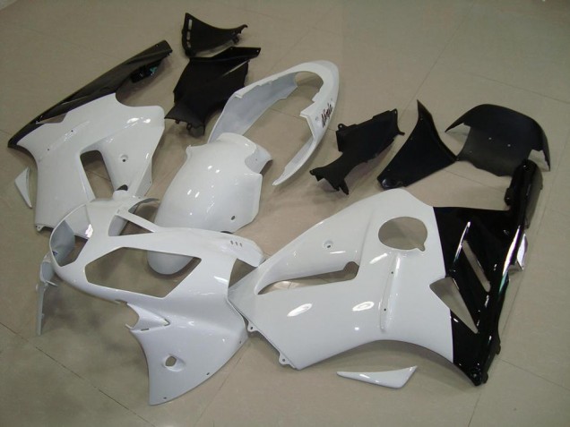Blanco Negro Carenado Moto Kawasaki ZX12R 02-06 Blanco Negro Carenado Moto Kawasaki ZX12R 02-06