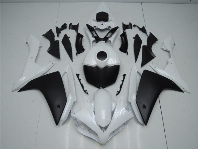 Blanco Negro Carenado Moto Yamaha R1 07-08 Blanco Negro Carenado Moto Yamaha R1 07-08
