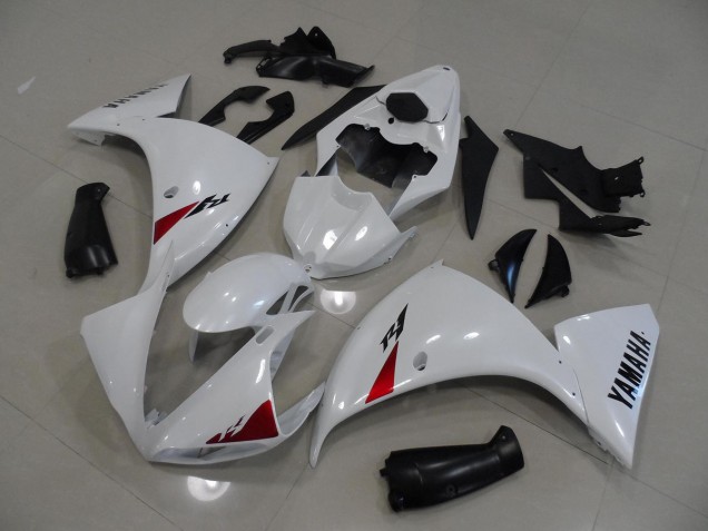 Blanco Negro Carenado Moto Yamaha R1 09-11 Blanco Negro Carenado Moto Yamaha R1 09-11