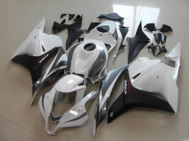 Blanco Negro Gris Carenado Moto Honda CBR 600 RR 09-12
