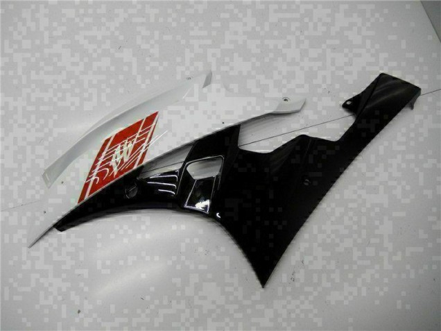 Blanco Negro Kit Carenado ABS Completo Yamaha R6 06-07 Blanco Negro Kit Carenado ABS Completo Yamaha R6 06-07