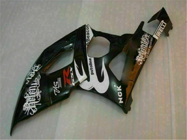 Blanco Negro Kit Carenado Moto Suzuki GSXR 1000 K5 05-06 Blanco Negro Kit Carenado Moto Suzuki GSXR 1000 K5 05-06