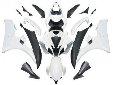 Blanco Negro Kit Carenado Moto Yamaha R6 06-07