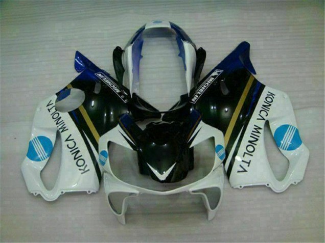 Blanco Negro Kits ABS Carenado Motocicleta Honda CBR 600 F4i 04-07 Blanco Negro Kits ABS Carenado Motocicleta Honda CBR 600 F4i 04-07