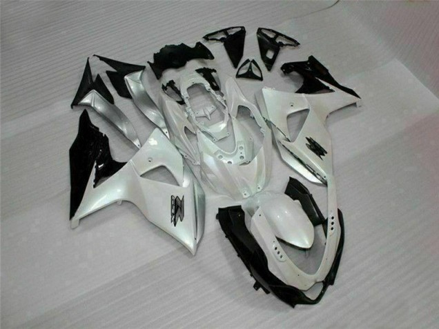 Blanco Negro Kits Carenado Moto Suzuki GSXR 1000 K9 09-16 Blanco Negro Kits Carenado Moto Suzuki GSXR 1000 K9 09-16