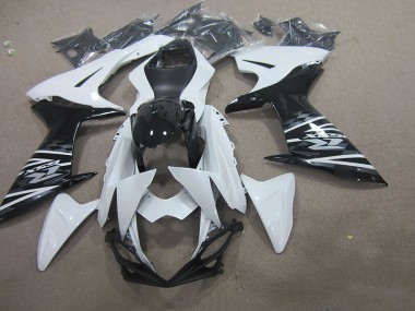 Blanco Negro Kits Completo Carenado Moto Suzuki GSXR 750 K11 11-21