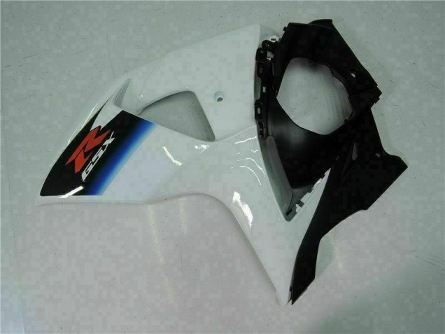 Blanco Negro Moto Plástica Suzuki GSXR 1000 K9 09-16 Blanco Negro Moto Plástica Suzuki GSXR 1000 K9 09-16