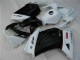 Blanco Negro Ninja Carenado Moto Kawasaki EX250 08-12 Blanco Negro Ninja Carenado Moto Kawasaki EX250 08-12