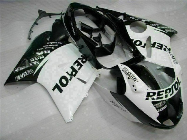 Blanco Negro Repsol Carenado Moto Honda CBR 1100 XX 96-07 Blanco Negro Repsol Carenado Moto Honda CBR 1100 XX 96-07